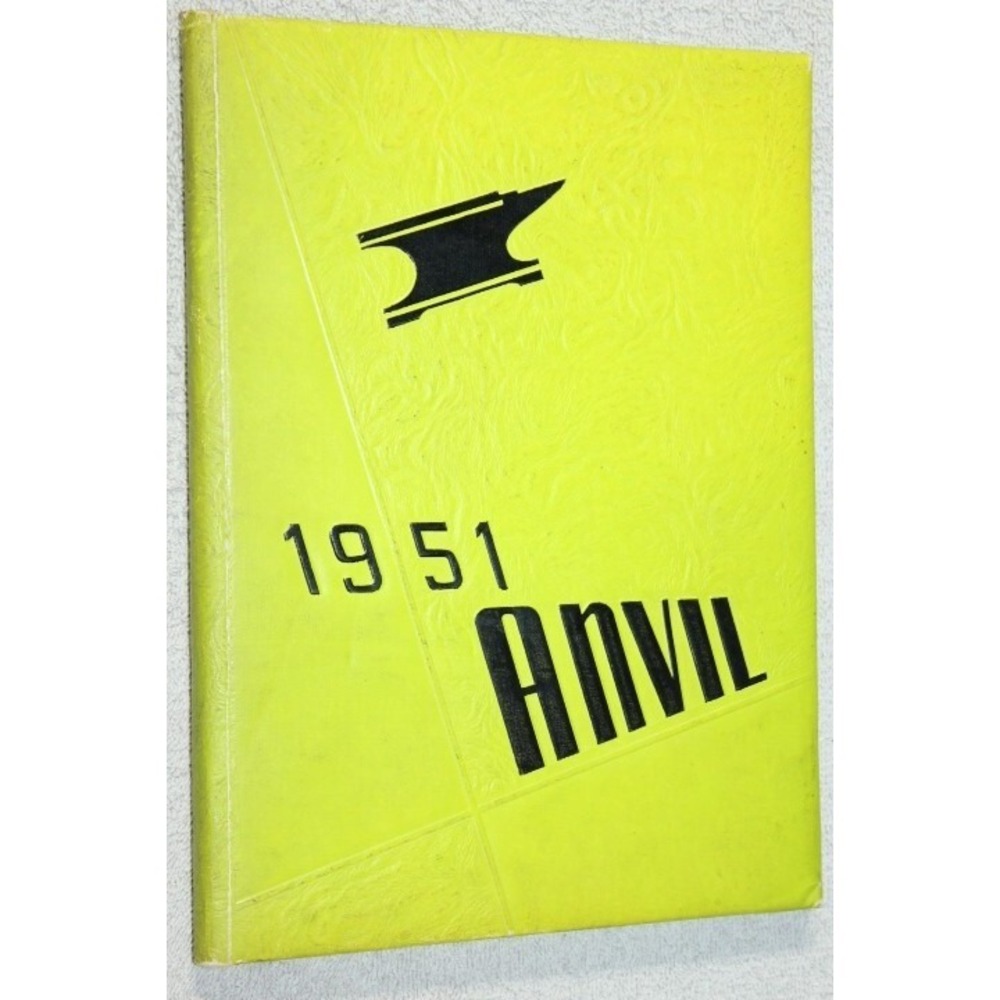 1951 Harvey High School Yearbook Annual Painesville Ohio OH - Anvil 51